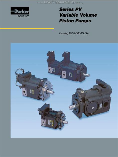 Parker Hydraulics Pump PDF | PDF | Pump | Horsepower