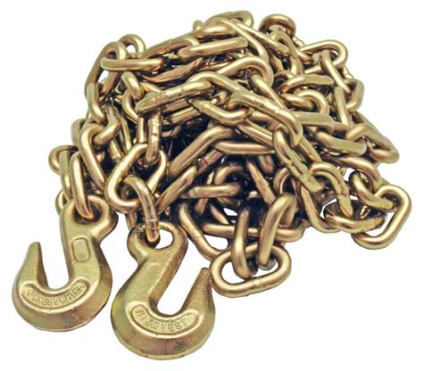 3/8" x 16' Tow Chain w/Hooks