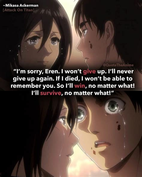 Shingeki No Kyojin Eren Quotes