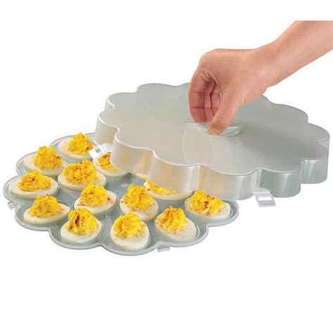 Deviled Egg Tray With Lid - Walmart.com - Walmart.com