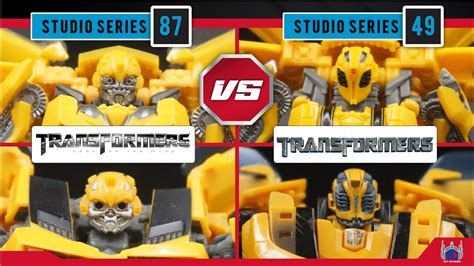 BumbleBee Size Comparison. SS87 / SS49 vs DOTM / Movie 2007 BumbleBee ...