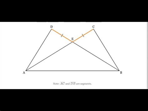 Deltamath Triangle Proofs (level 2) #4 - YouTube