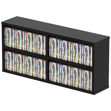 Glorious CD Box 180 Black Wall Mountable CD Storage Box | EMI Audio