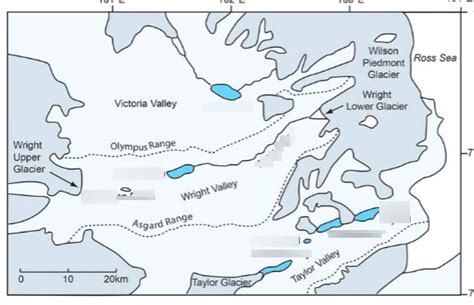 McMurdo Dry Valley lakes Diagram | Quizlet