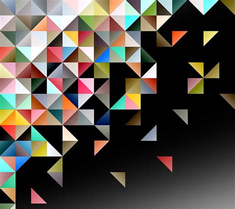 Triangular, abstract, pattern, forma, triangle, HD wallpaper | Peakpx