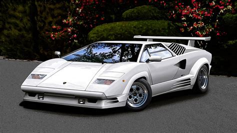 ArtStation, lamborghini countach 25th anniversary HD wallpaper | Pxfuel