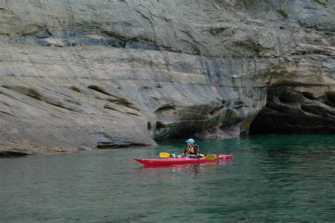 Kayaking - Pictured Rocks National Lakeshore (U.S. National Park Service)