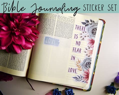 Bible Journal Stickers Bible Journal Supplies Bible Study - Etsy