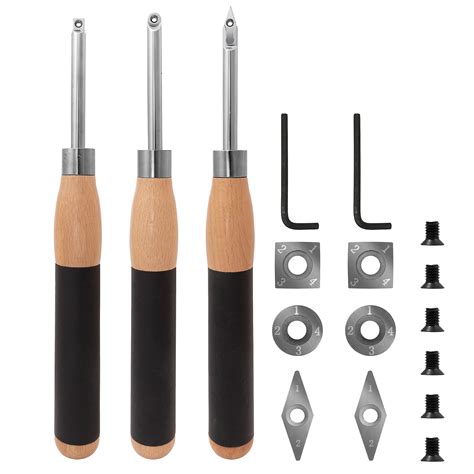 Buy Savannah 3 Piece Carbide Mini Turning Tool Set with Flush Fit ...