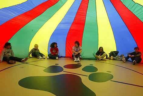 parachute tents in gym class : r/nostalgia