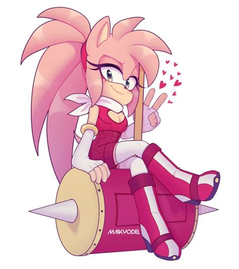 Amy Rose by https://maikyodel.deviantart.com on @DeviantArt | Amy rose ...