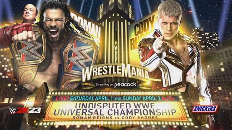 WrestleMania 2023: Match Card, How to Watch, Start Times - CNET