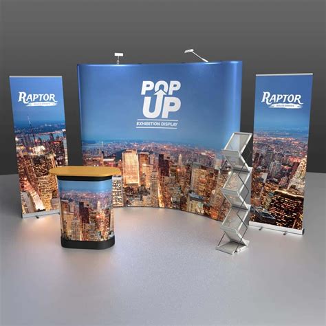 20ft Portable Trade Show Display System Booth Pop Up Displays With ...