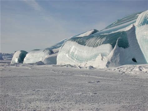 Lem's Levity: Ice Formations In Lake Michigan