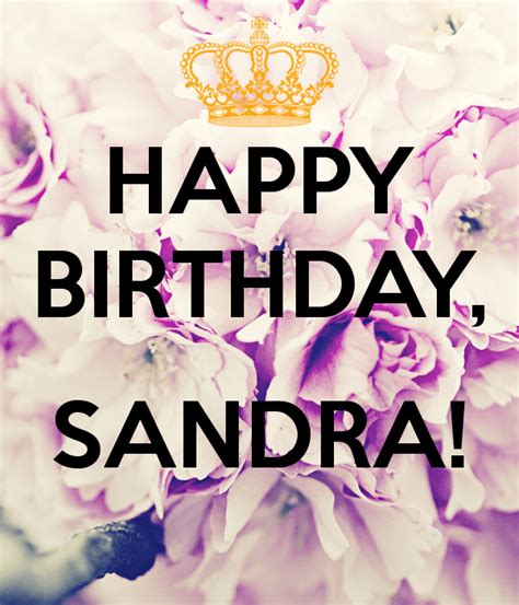 Happy Birthday Sandra Quotes at Quotes