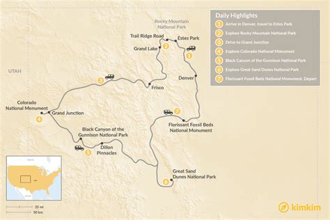 National Parks Colorado Map - Osiris New Dawn Map