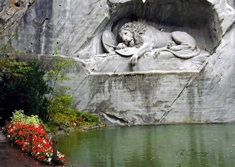 Lucerne Switzerland Lion | Lion monument, Lucerne switzerland, Lucerne