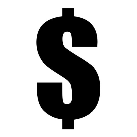 Dollar Sign Black Free Stock Photo - Public Domain Pictures