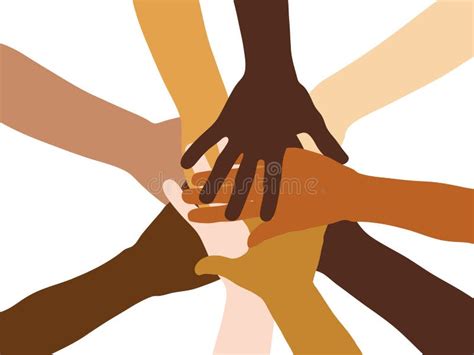 Multicultural Hands Stock Illustrations – 2,741 Multicultural Hands ...