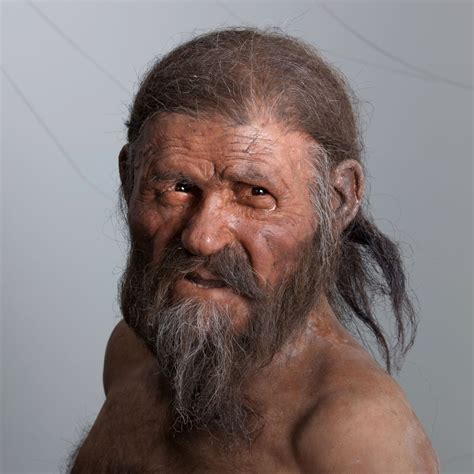 Otzi The Iceman Frozen