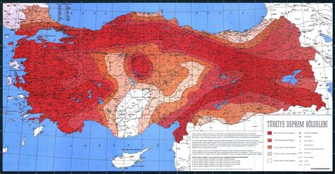 Earthquake Map Turkey