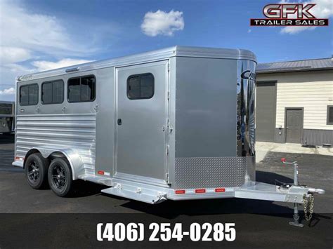 2024 Cimarron Norstar 3 Horse Bumper Pull Trailer | GFK Trailer Sales ...