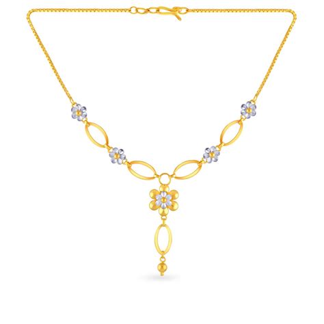 Buy Malabar Gold Necklace NKBFMCHA011 for Women Online | Malabar Gold ...