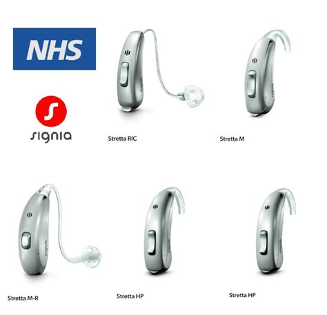 NHS Signia Hearing Aids | Domes | Thin Tubing | Wireless Acc