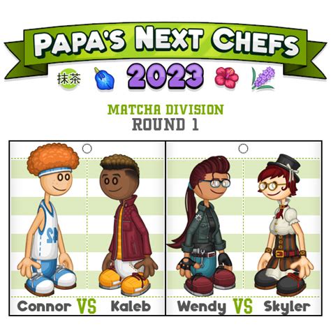 Flipline Studios on Twitter: "Papa's Next Chefs 2023 is here!! Round 1 ...