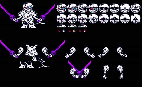 {Dusttrust} sans sprite sheet by Kuri-01 on DeviantArt