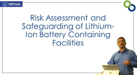 Risk Assessment and Safeguarding of Lithium-Ion Battery Containing ...