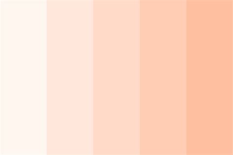 First Peach Color Palette