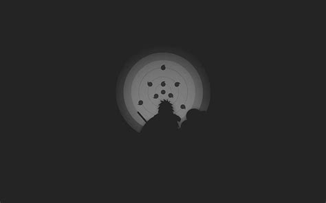 Anime, Illustration, Minimalism, Dark • For You, Anime Minimalist White ...