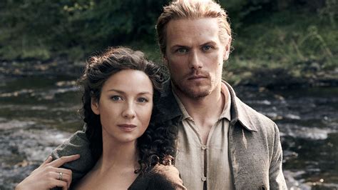 Outlander's Sam Heughan shares heartfelt tribute to co-star Caitriona ...