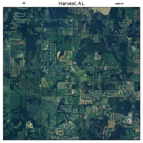 Aerial Photography Map of Harvest, AL Alabama