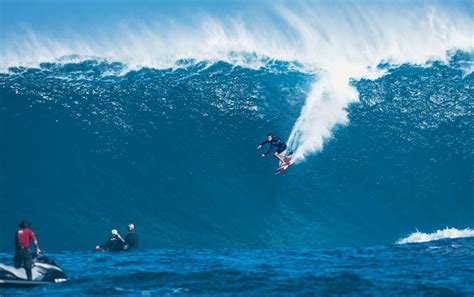 Jaws’ big wave surfers put on a show; and provide a broken surfboard ...