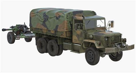 Military truck m35a2 field 3D model - TurboSquid 1243732