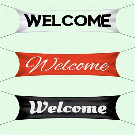 FREE 19+ Welcome Banner Designs in Vector EPS