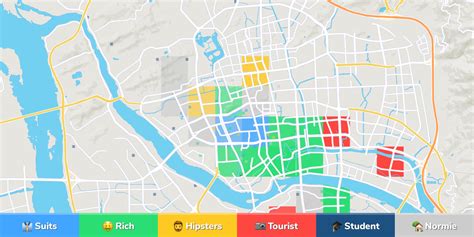Fuzhou Neighborhood Map