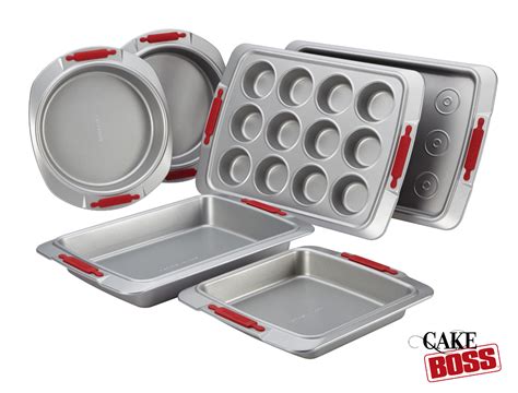 Cake Boss 6-Piece Deluxe Bakeware Set | Cake boss, Bakeware set ...