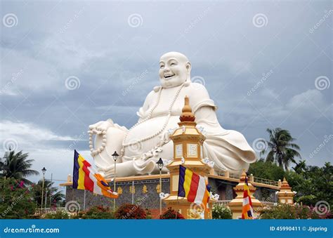 Buddha Statue In A Buddhist Temple In Vietnam Stock Photo - Image: 45990411