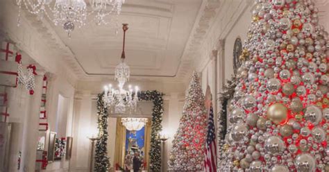 The White House unveils its Christmas decorations - CBS News