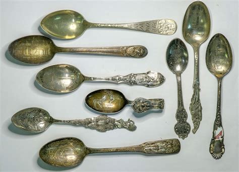 Historical Silver Spoons (112975) - Holabird Western Americana Collections