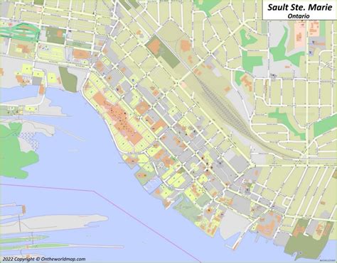 Sault Ste. Marie Map | Ontario, Canada | Detailed Maps of Sault Ste. Marie