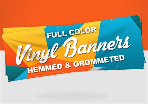 Get Best Vinyl Banners Printing At Competitive Price | RSF Packaging