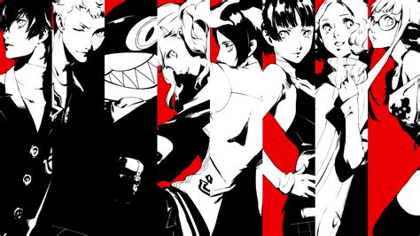 Persona 5 HD Wallpaper: The Phantom Thieves