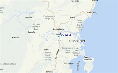 Nowra Tide Station Location Guide