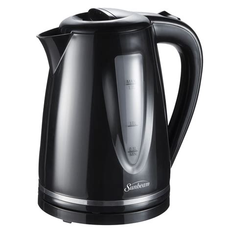 Sunbeam® 1.7L Cordless Electric Kettle, Black BVSBKT1703B-033 | Sunbeam ...