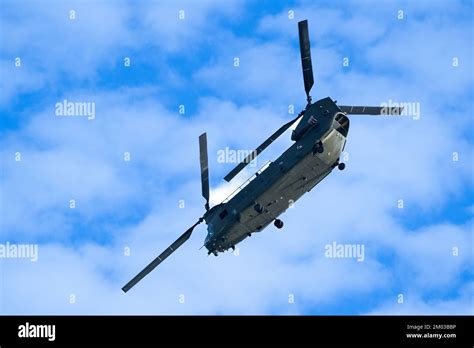 RAF Boeing Chinook Bournemouth Air Festival 2022 Stock Photo - Alamy