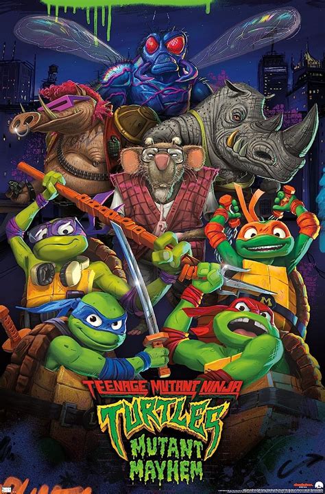 TMNT: Mutant Mayhem (Poster 4) by matuta2002 on DeviantArt